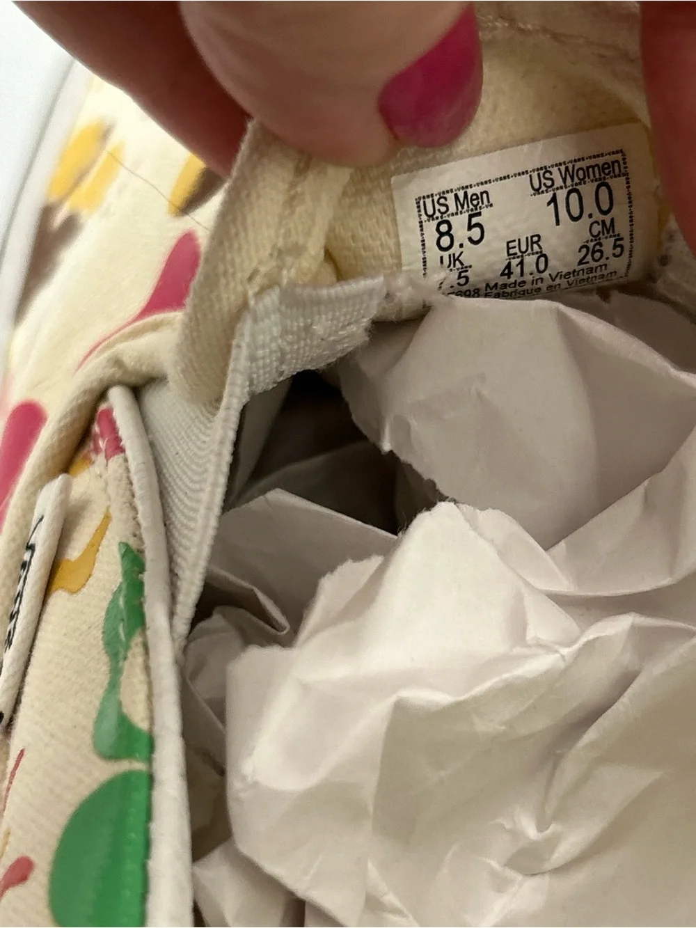 Vans slip sneakers